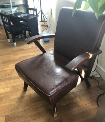 Paire de fauteuils 50´s