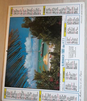 almanach des ptt 1981