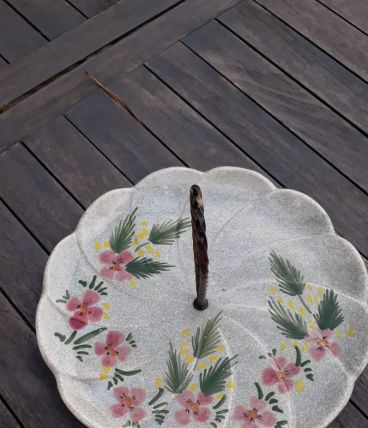 Plateau fromage, ceramique Vallauris