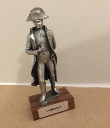 Statuette en étain "l'Empereur"
