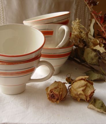 5 tasses ou bolées vintage