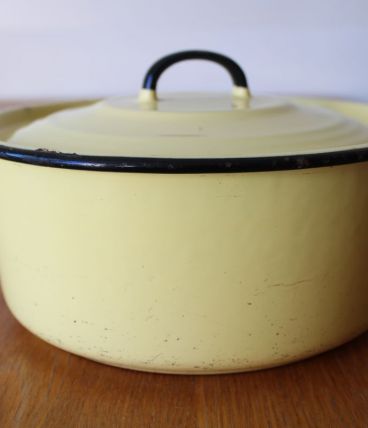 Faitout émaillé années 50/60