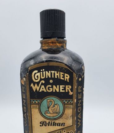 Bouteille Encre Chine Vintage Pelikan 1950