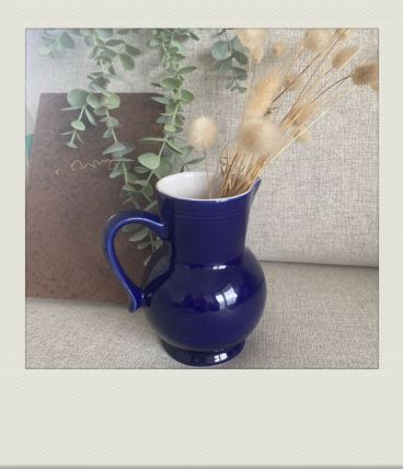 Pichet Émile Henry, bleu azur brillant