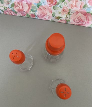 Set sel poivre et moutardier annee 70’s