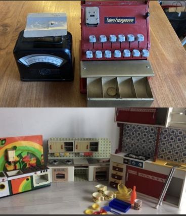 Lot jouets vintage 