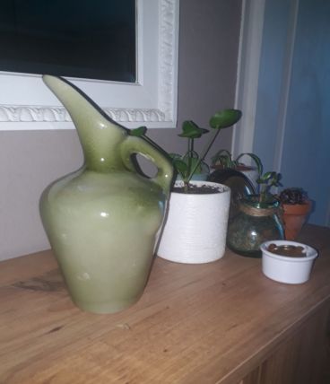 Pichet ou vase, vert celadon