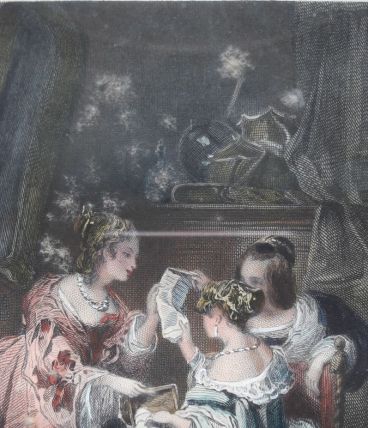 Ancienne Illustration de Roqueplan C. 19eme