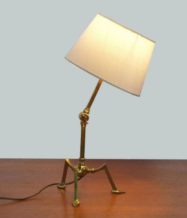 Lampe articulée tripode W.A.S Benson 1900 