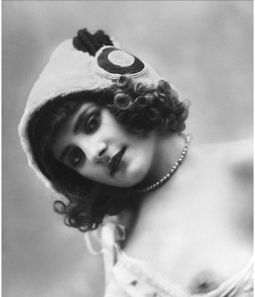 Photographie vintage femme cabaret nu - 1920 - 04