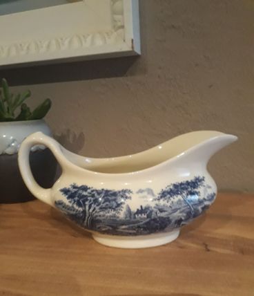 Sauciere porcelaine anglaise staffordshire