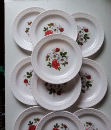 10 assiettes dessert