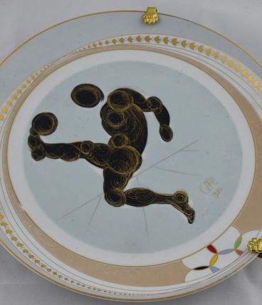 Assiette Salvador Dali Deportes Football