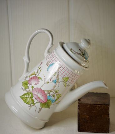 Théière Florale Vintage
