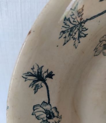 Assiettes terre de fer