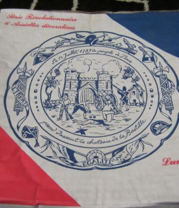 6 assiettes décoratives - Série révolutionnaire