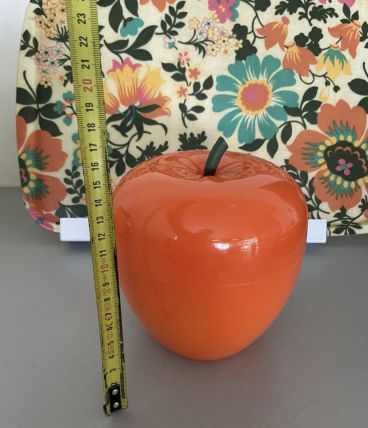 Pomme à glaçons année 70 orange 