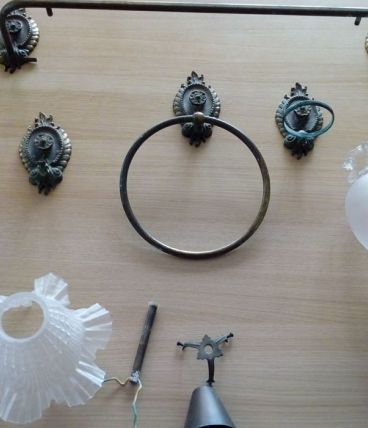 Ensemble salle de bains vintage