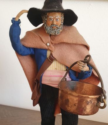 Santon de Provence - estampillé Veyrier.