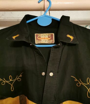 Chemise johnny Hallyday 
