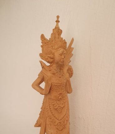 Statuette balinaise en bois