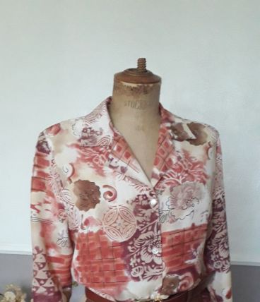 Adorable chemisier vintage, 80s