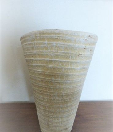 VASE année 50 couleur  Ivoire 