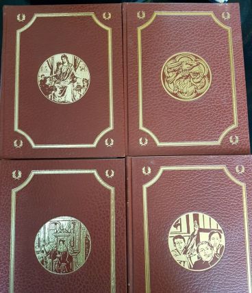 4 anciens livres Histoire générale de l'enseignement TBE