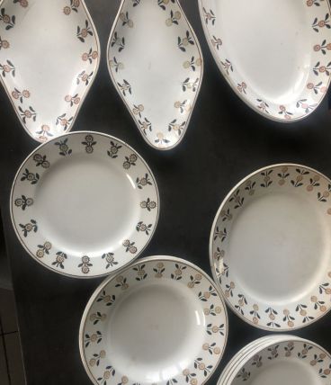 Services assiettes et plat st amand