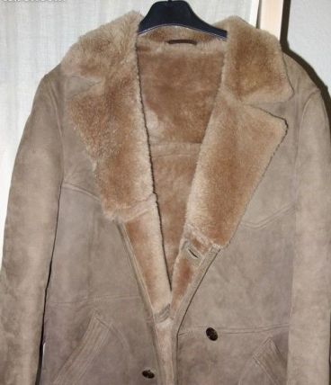 MANTEAU 100% LAINE DE MOUTON