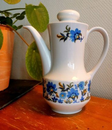 Cafetière porcelaine vintage Nomar Jet vintage