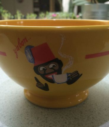 Lot de 2 bols publicitaires Banania