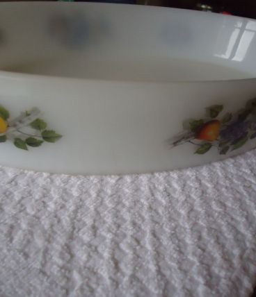 Plat à four Arcopal vintage 30cmx20cmx6