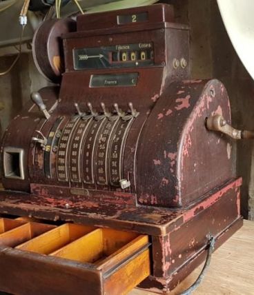 Caisse enregistreuse début 1900