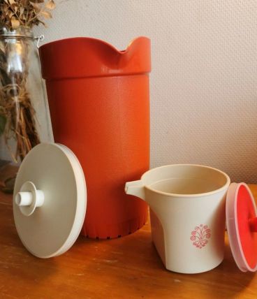 2 x Pichets Tupperware vintage