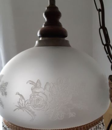 Lustre opaline style Charleston 