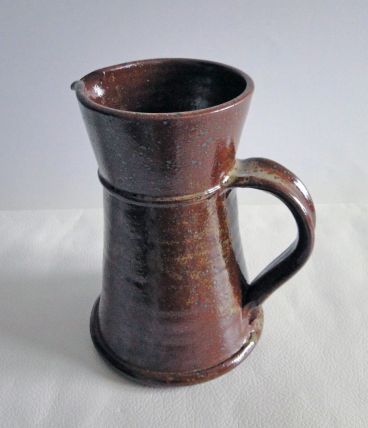 Pichet / Pot à eau / Carafe en grès émaillé Poterie Vintage 
