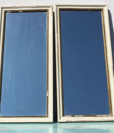 Lot de 2 miroirs vintages