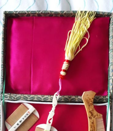 Boîte à peignes chinois