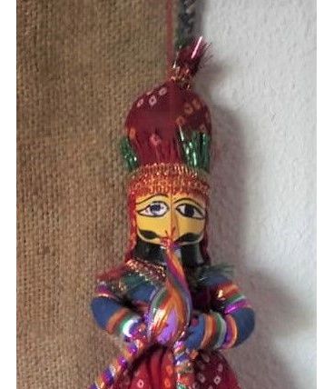 Marionnette traditionnelle indienne (Rajasthan)