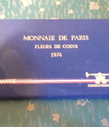 coffret monnaie de Paris 1974