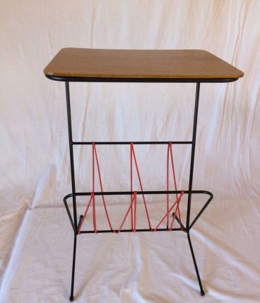 desserte porte-revues vintage