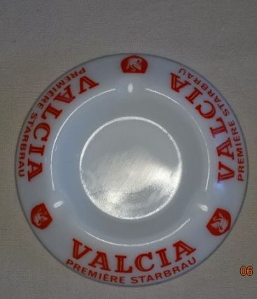 Cendrier très rare Valcia première Starbrau