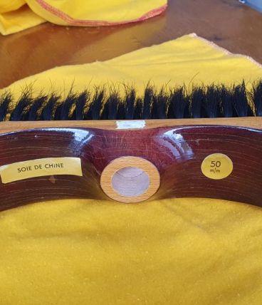 Brosse de balai en soie années 60