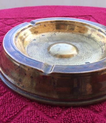 Cendrier Vintage en cuivre