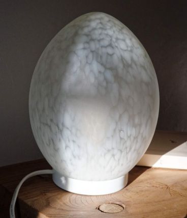 Lampe oeuf vintage Domec