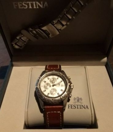 Montre Festina deux bracelets