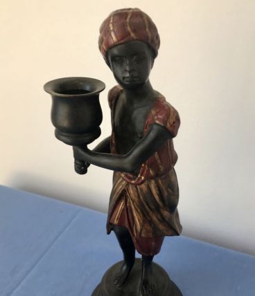 Bougeoir Personnage Serviteur