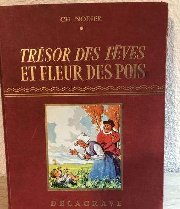 Livre " Trésor des fèves  et fleurs des pois "