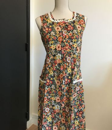 Blouse ménagère vintage